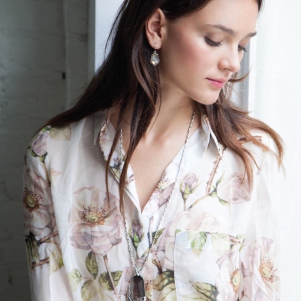 FLASH SALE Chloe + Isabel Ocean Lace Drop Earrings - Picture 7 of 8